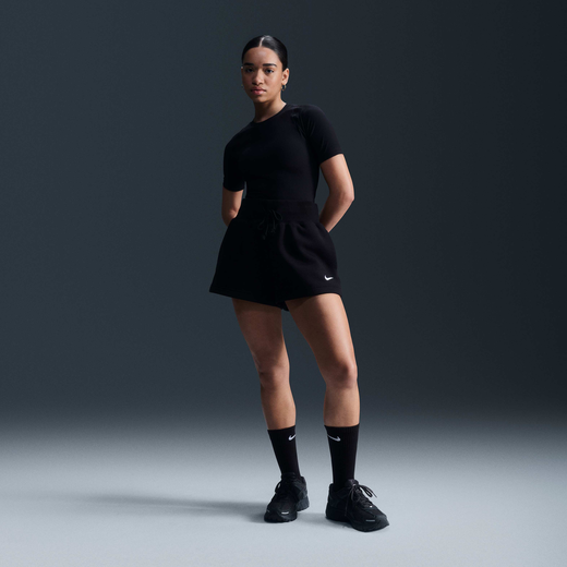 Shorts-Nike, Nike Sportswear Phoenix Fleece, Women's High-Waisted Loose Shorts