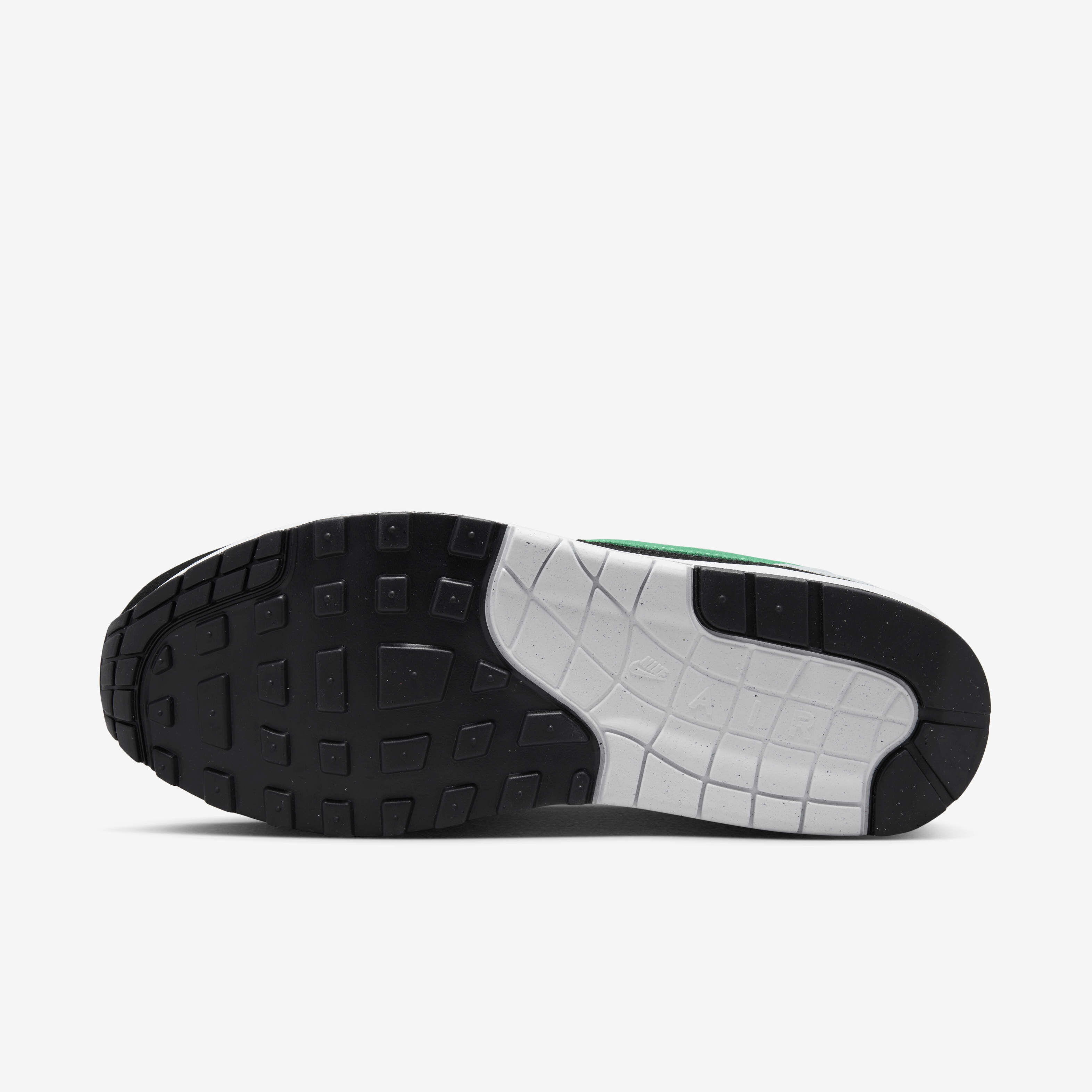 Buy Nike Air Max 1 Men s Shoes White Pure Platinum Black Stadium Green Nike UAE Official