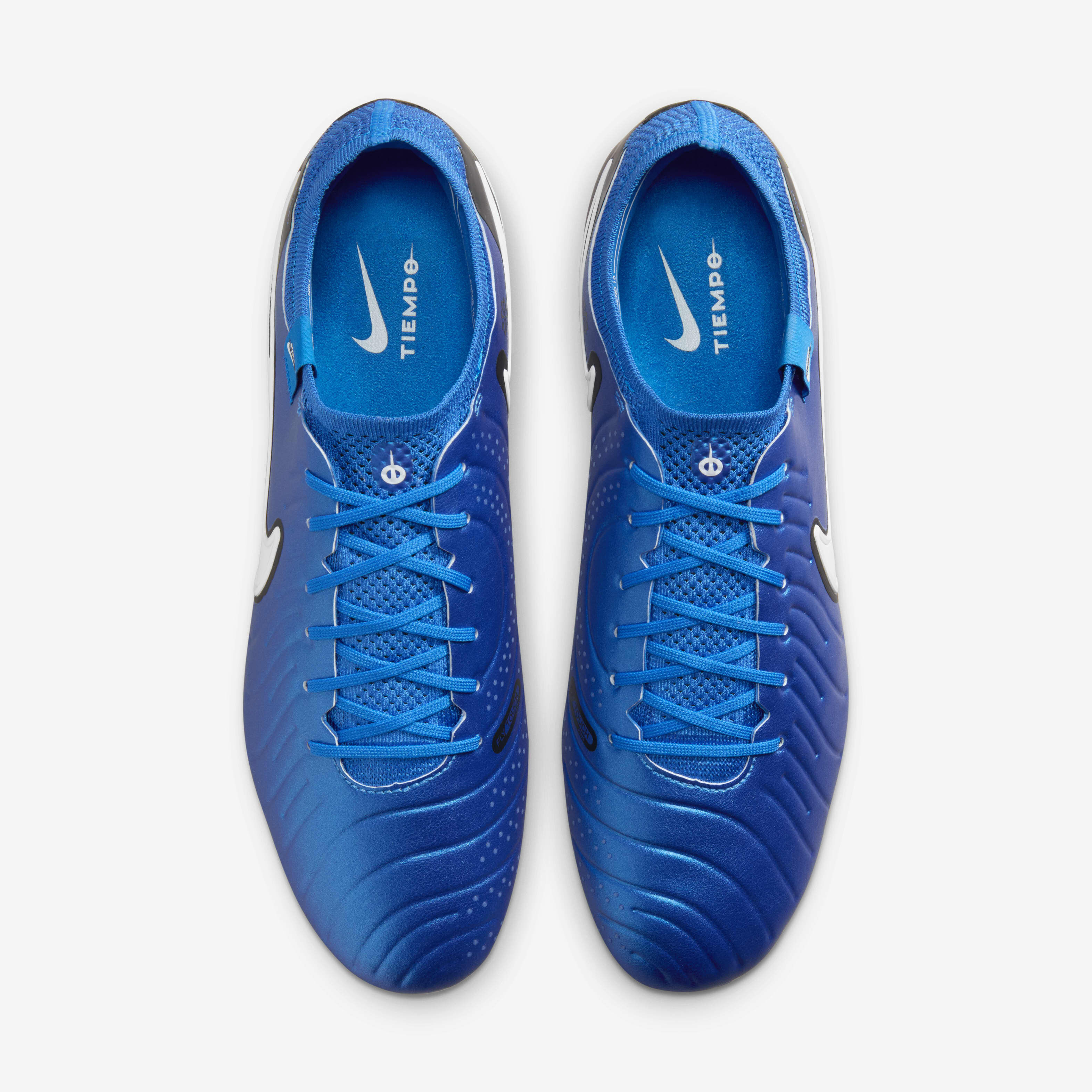 Blue nike tiempo football boots 2025
