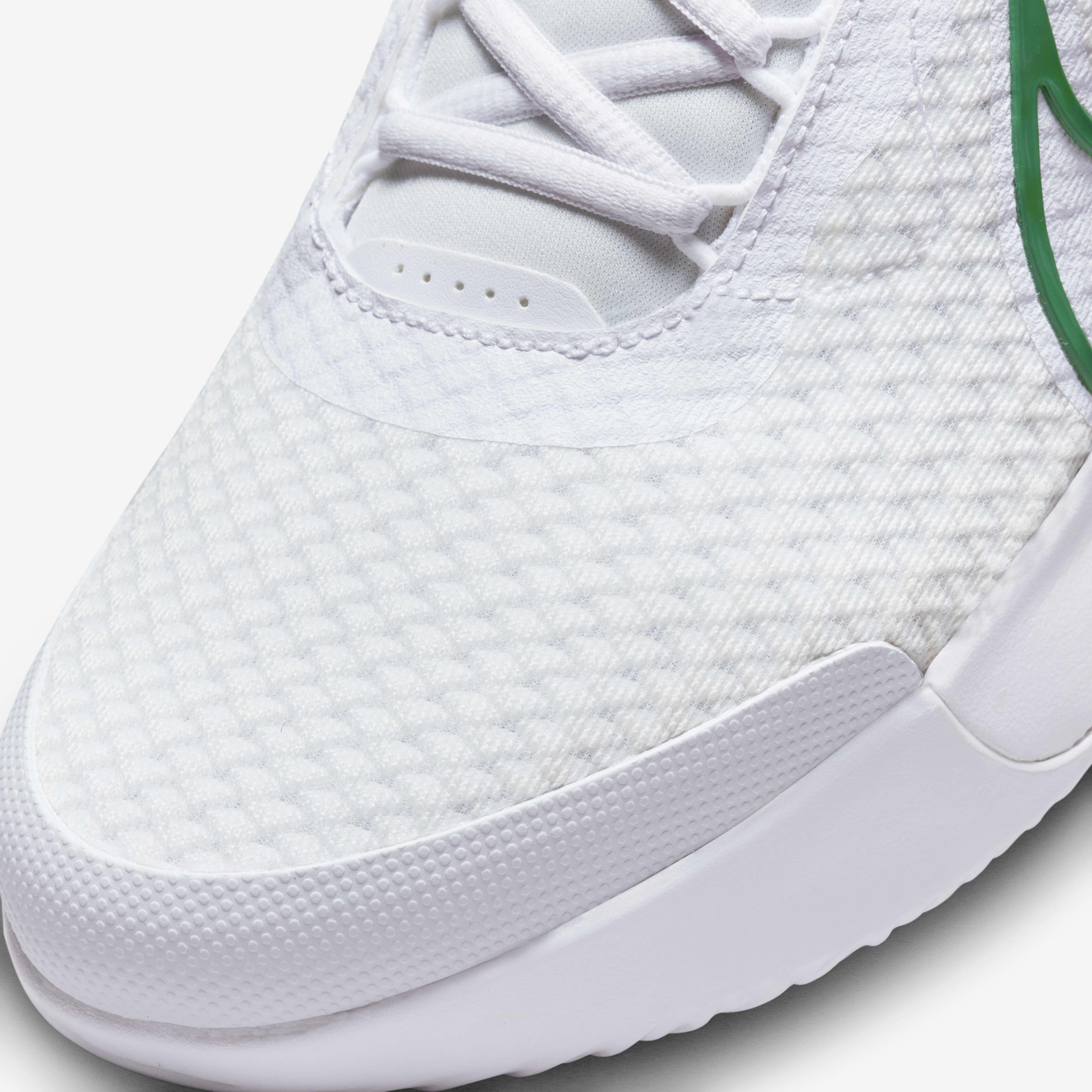 Buy NikeCourt Zoom Pro Men's Hard Court Tennis Shoes - Off-White/Kelly ...