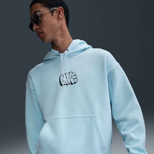 Hoodies & Sweatshirts-Nike, Nike Solo Swoosh, Men's Fleece Hoodie