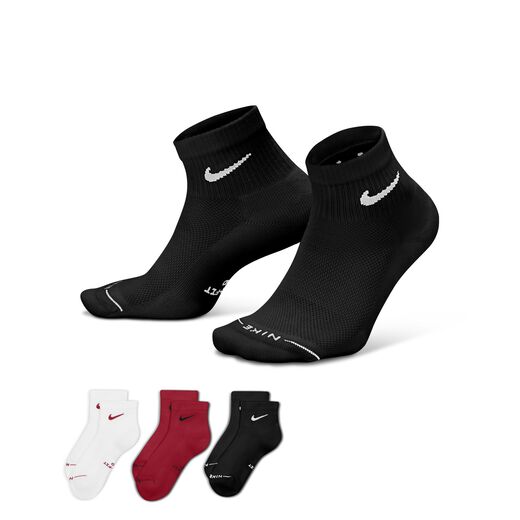 Men's Ankle Socks-Nike, Nike Everyday Elevated, Ankle Socks (3 Pairs)
