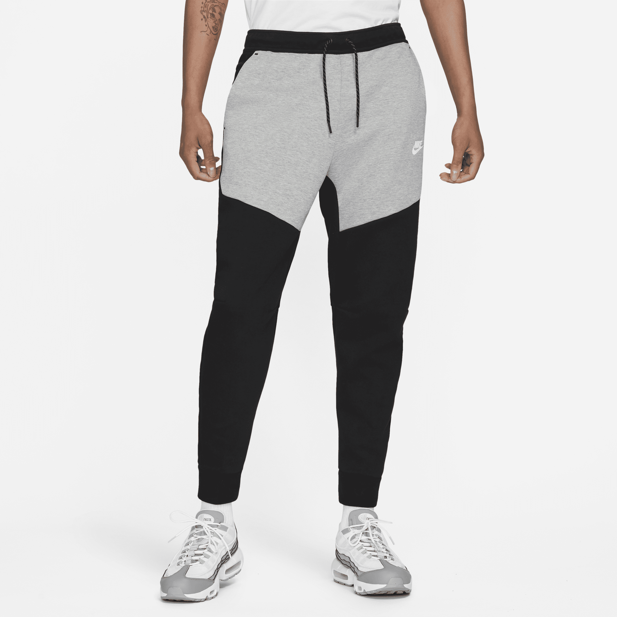 Nike tech fleece joggers shop grey