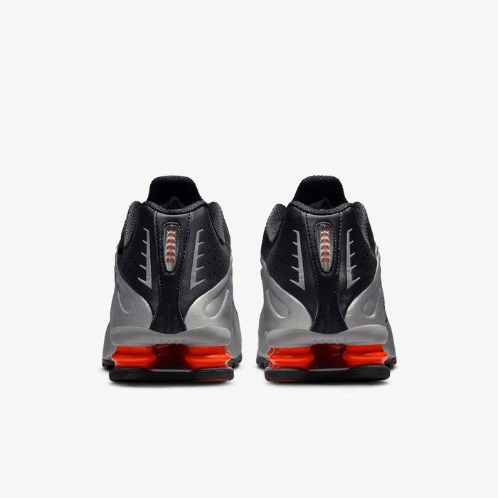 Buy Nike Shox R4 Men's Shoes - Metallic Silver/Black/Picante Red ...