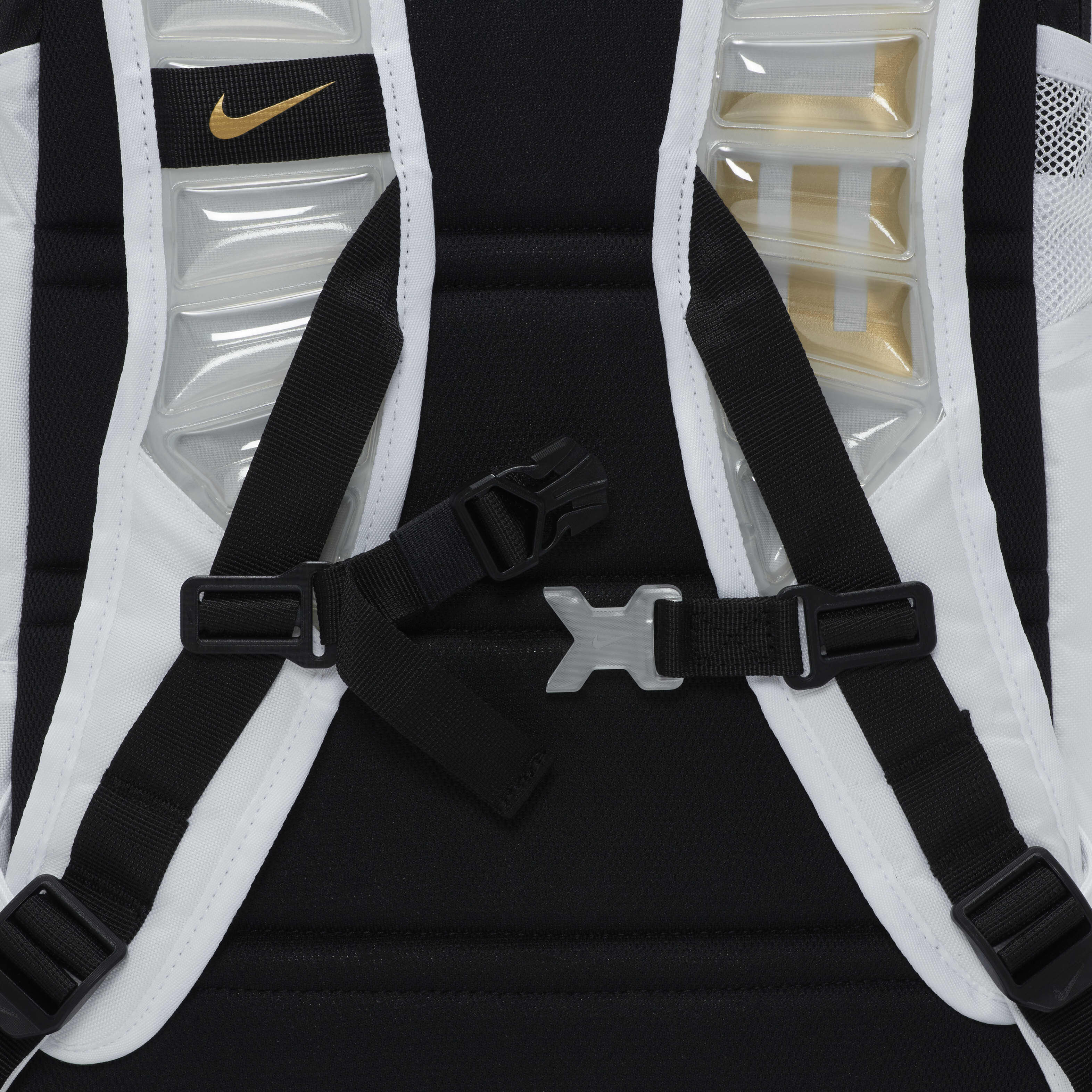 Nike elite gold and black backpack clearance