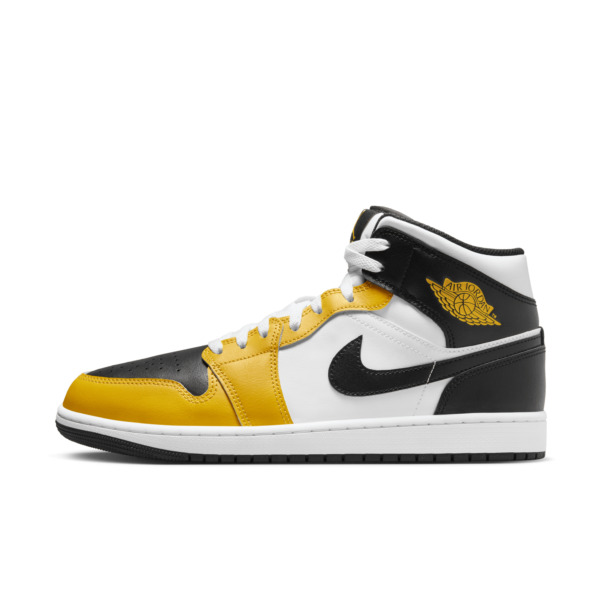 Aj mid 1 yellow and black store