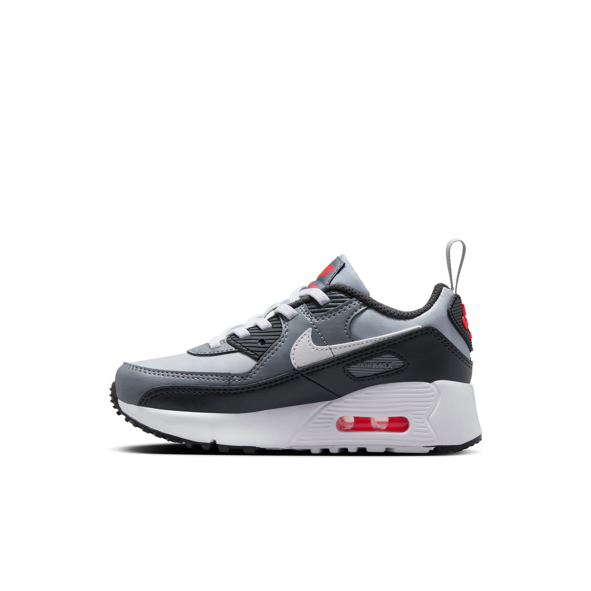 Buy Nike Air Max 90 EasyOn Younger Kids Shoes Wolf Grey Cool Grey Anthracite White Nike UAE Official