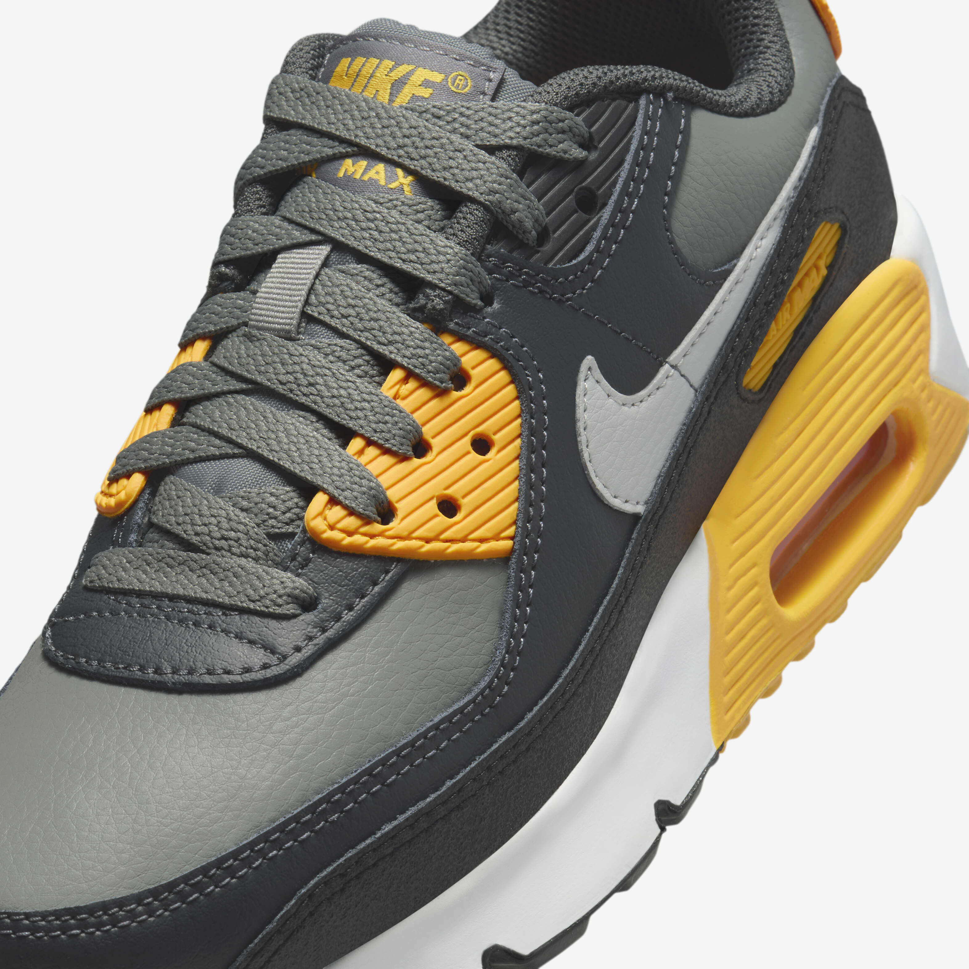 Buy Nike Air Max 90 Older Kids Shoes Smoke Grey Anthracite White Light Smoke Grey Nike UAE Official