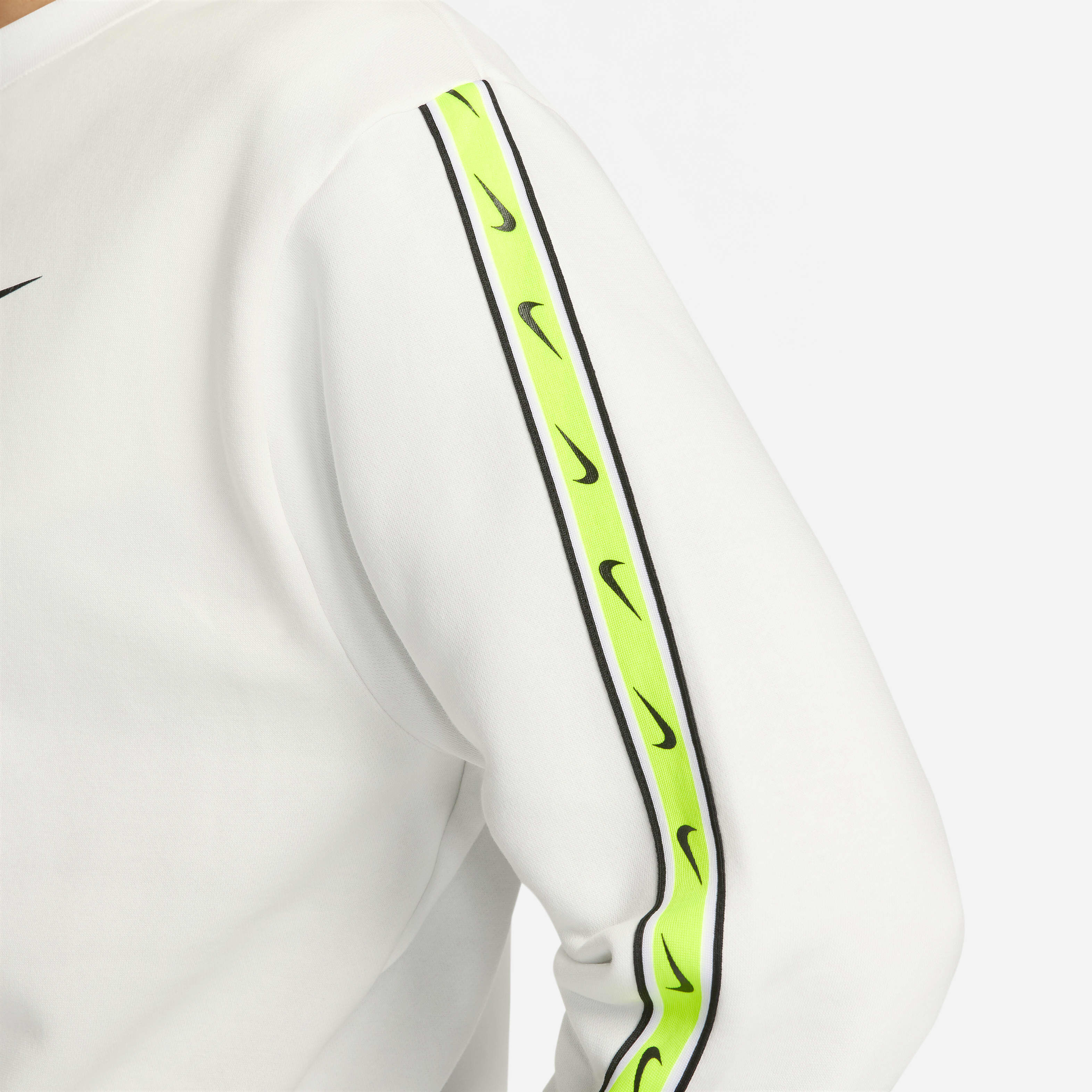 Nike repeat tape sweatshirt top