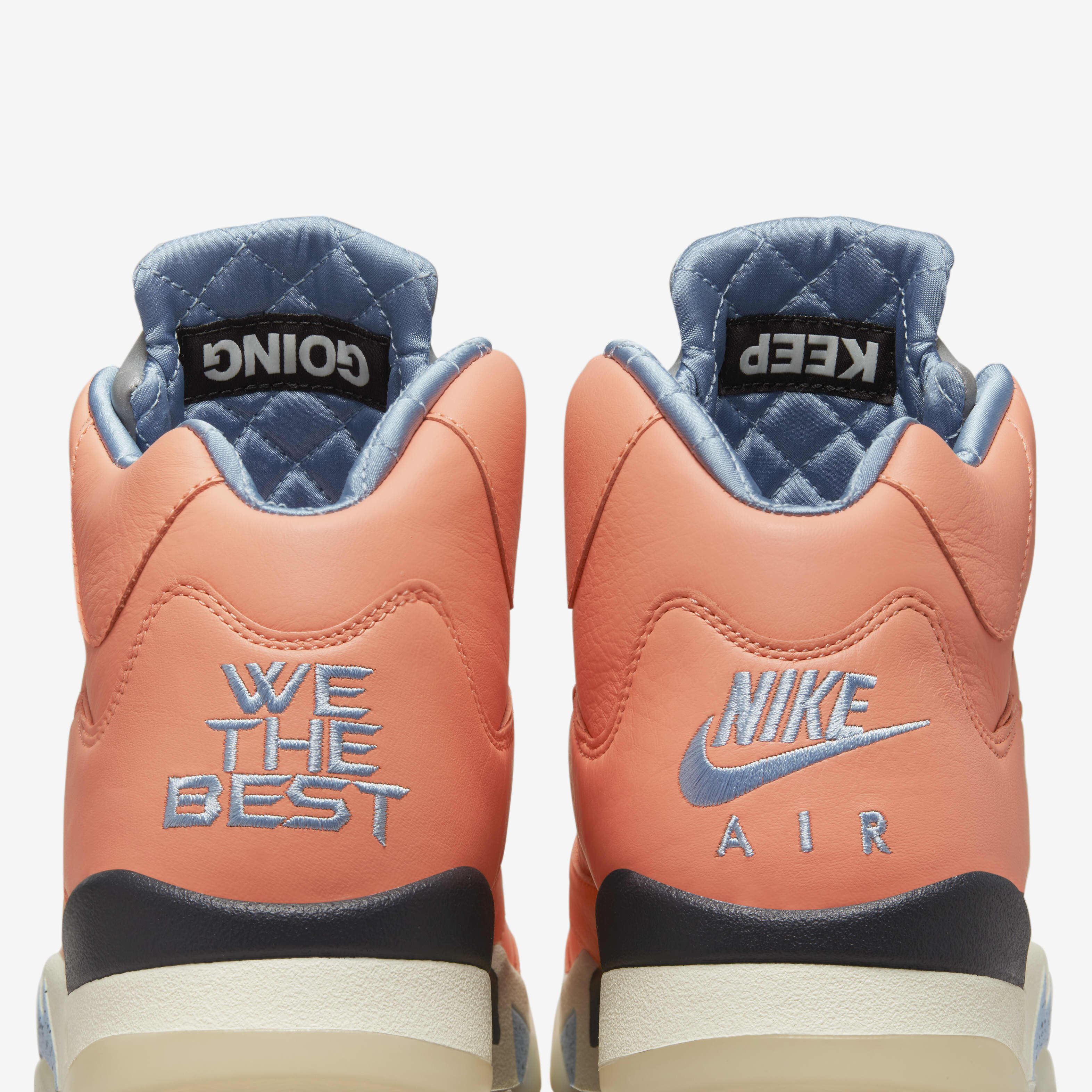 Buy Air Jordan 5 Retro x Awake NY Men's Shoes - Crimson Bliss/Sail