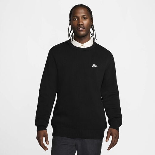 Men's Sweatshirts-Nike, Nike Club, Men's Crew-Neck Jumper