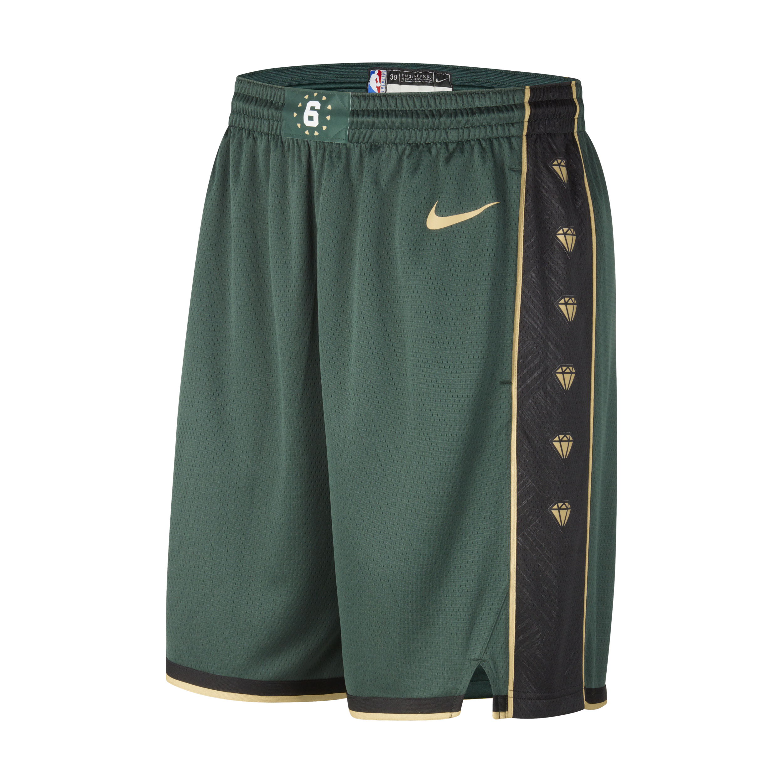 Nike Men's Milwaukee Bucks City Edition Dri-FIT NBA Shorts Blue in Dubai,  UAE