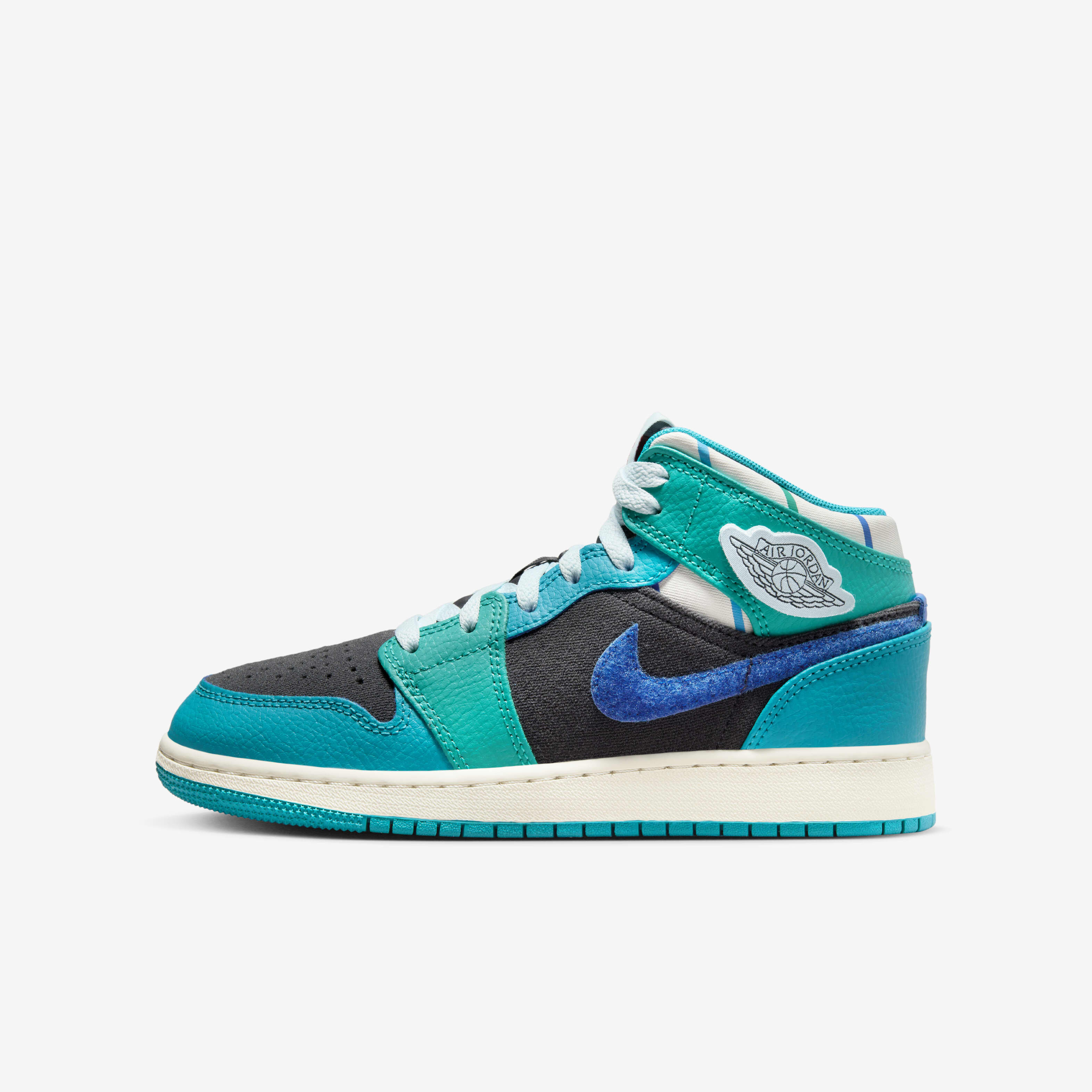 Buy Air Jordan 1 Mid Sneaker School Older Kids Shoes Nike UAE Official