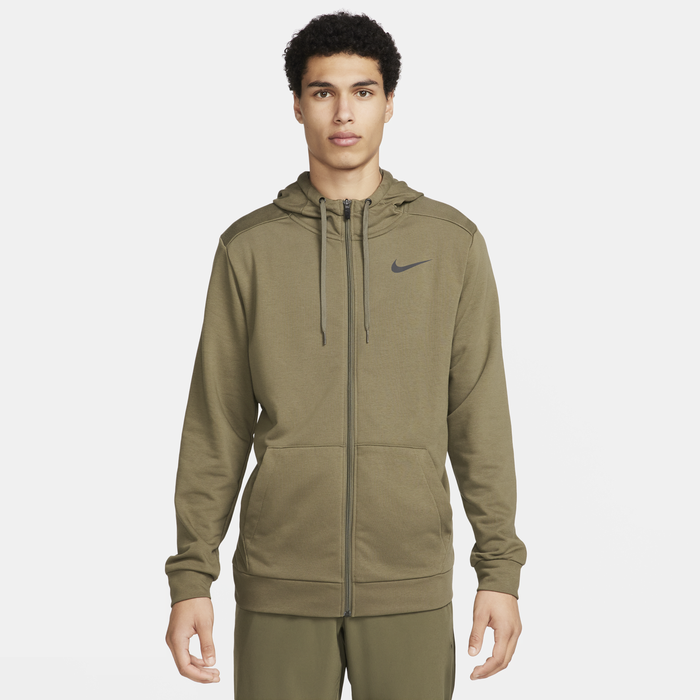 Shop Men s Dri FIT Hooded Fitness Full Zip Hoodie Nike UAE