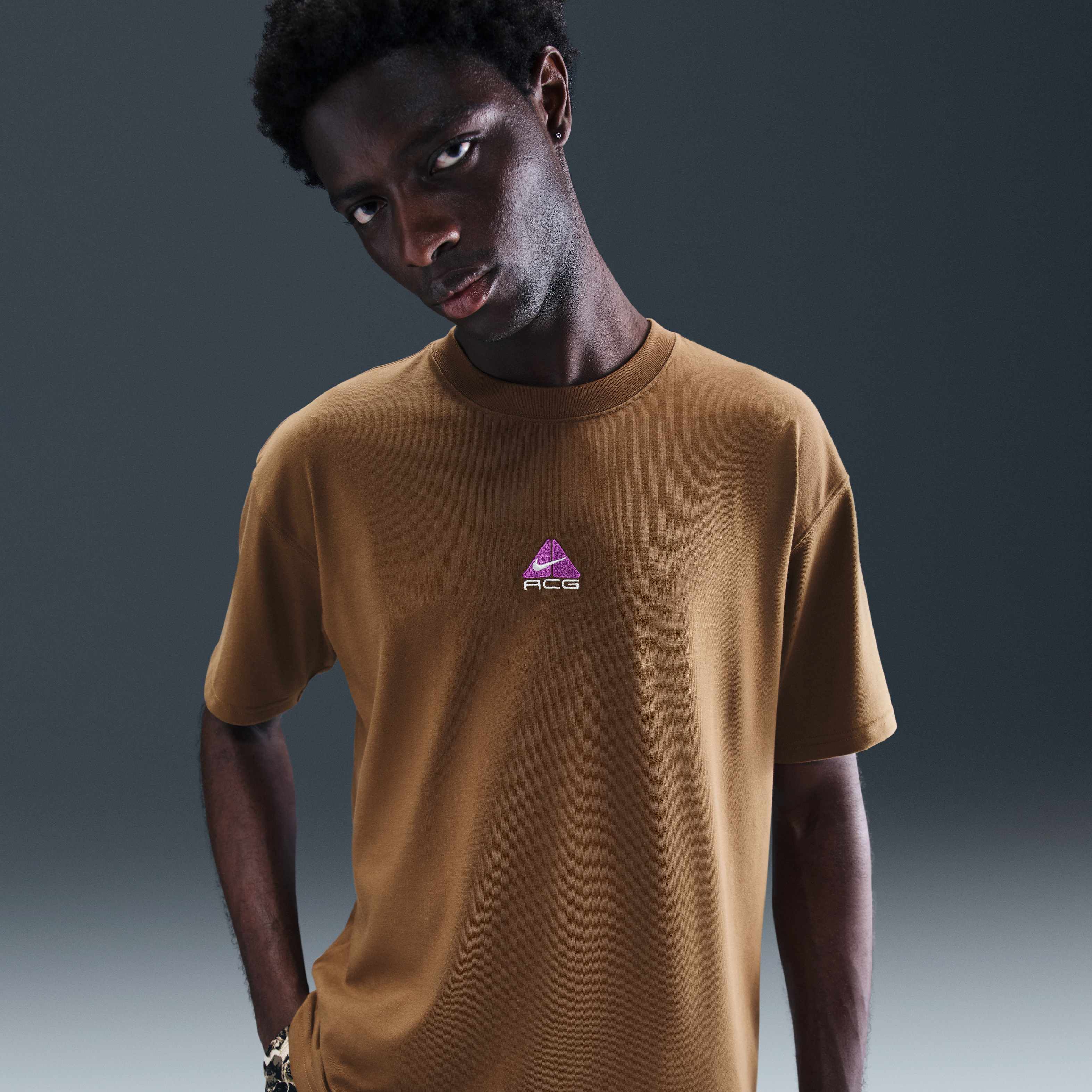 Buy Nike ACG Men's T-Shirt - Mosswood Brown | Nike UAE Official