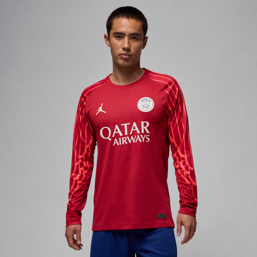 Psg Jordan Kits Jerseys-JRDN, Paris Saint-Germain 2025 Stadium Goalkeeper Fourth, Men's Jordan Dri-FIT Football Replica Long-Sleeve Shirt