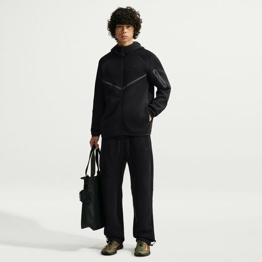 Clothing-Nike, Nike Tech, Men's Fleece Full-Zip Windrunner Jacket with Reflective Accents
