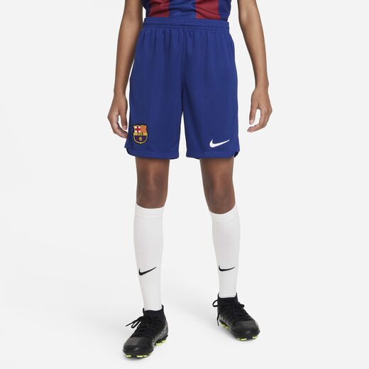 Shorts-Nike, F.C. Barcelona 2023/24 Stadium Home, Older Kids' Nike Dri-FIT Football Shorts