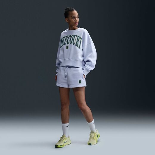 Phoenix Fleece Trend-Nike, NikeCourt Phoenix Fleece, Women's High-Waisted Loose Shorts Phoenix Fleece Trend-Nike, NikeCourt Phoenix Fleece, Women's High-Waisted Loose Shorts