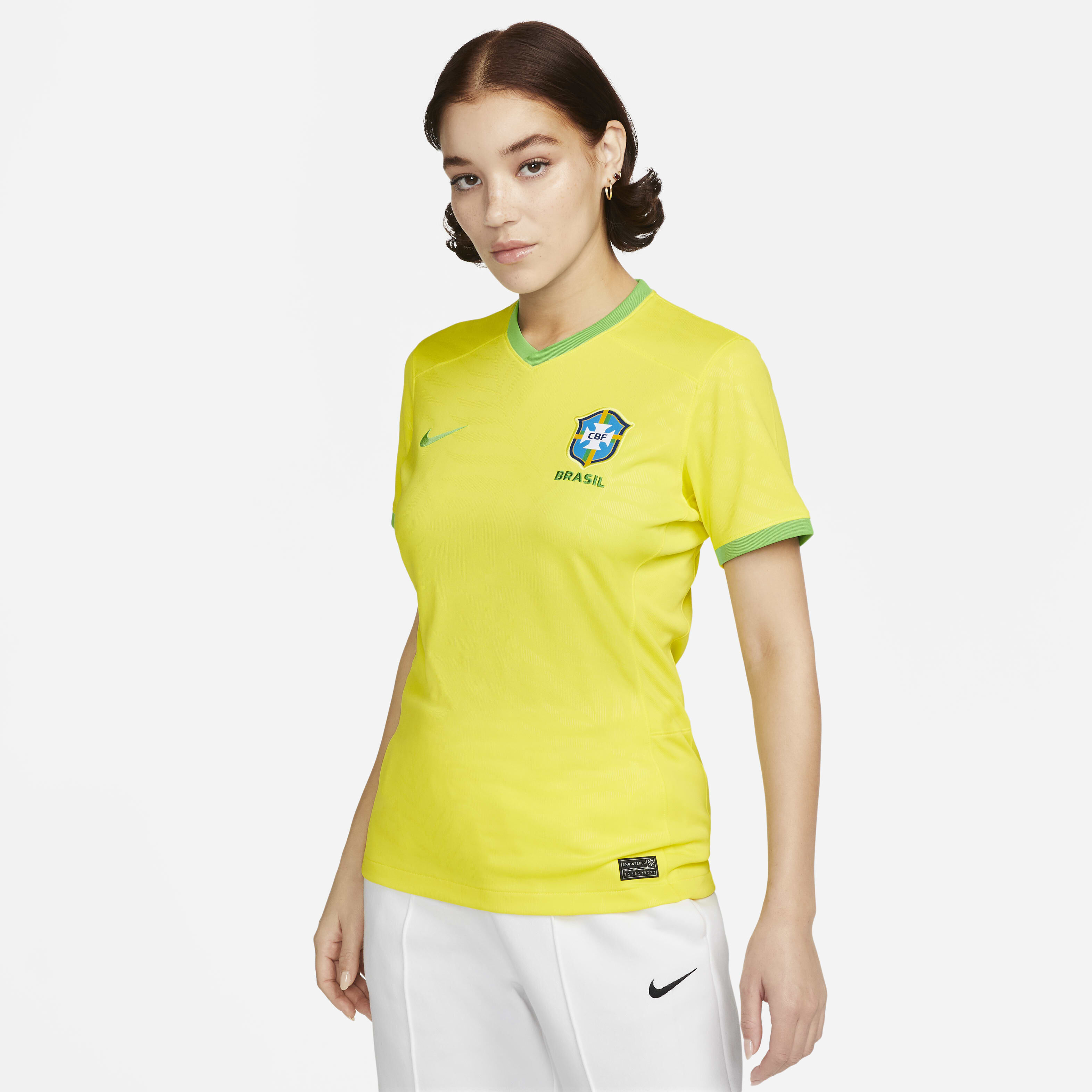 Yellow nike dri fit shirt cheap