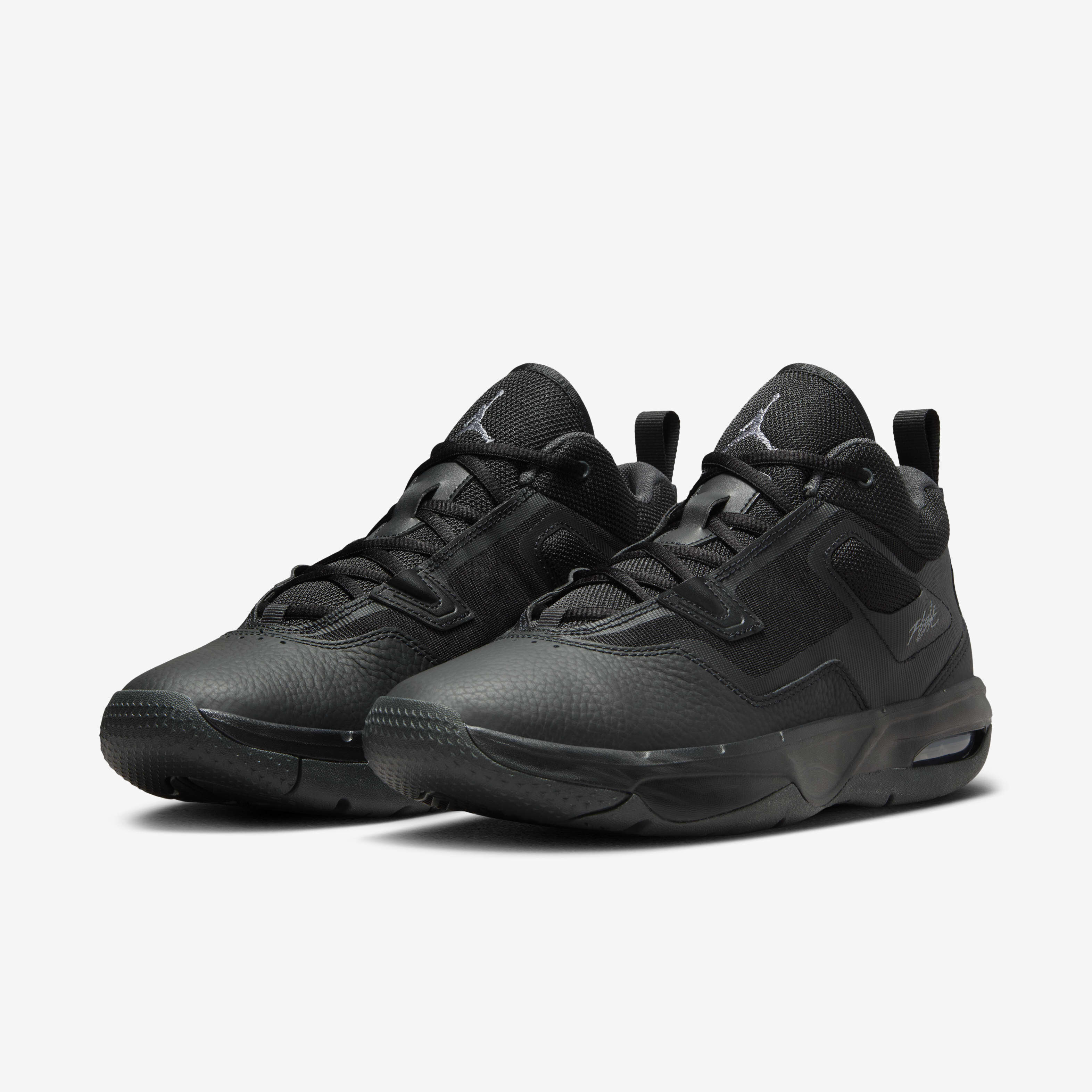 Nike jordan black shoes shop