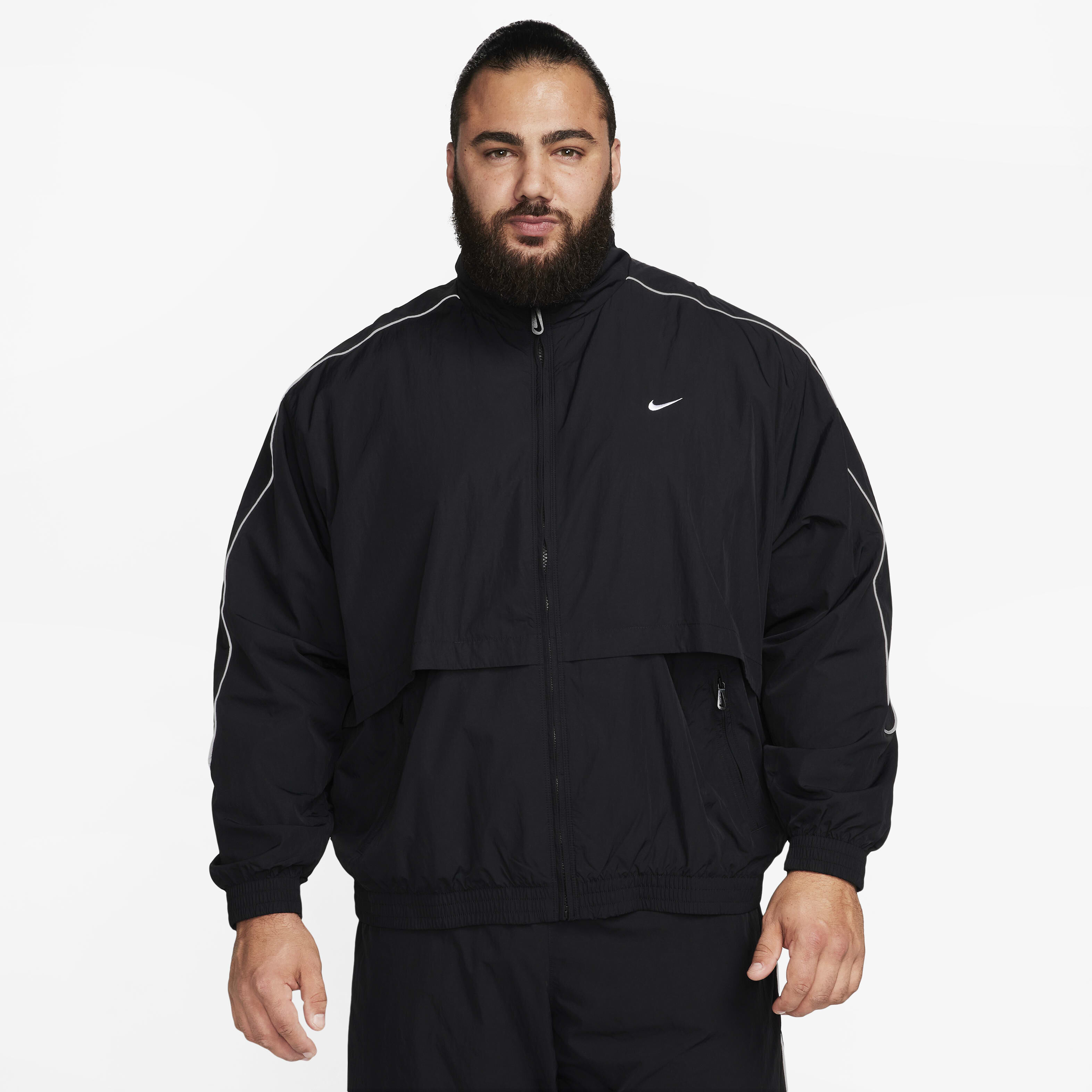Nike double swoosh track jacket hotsell