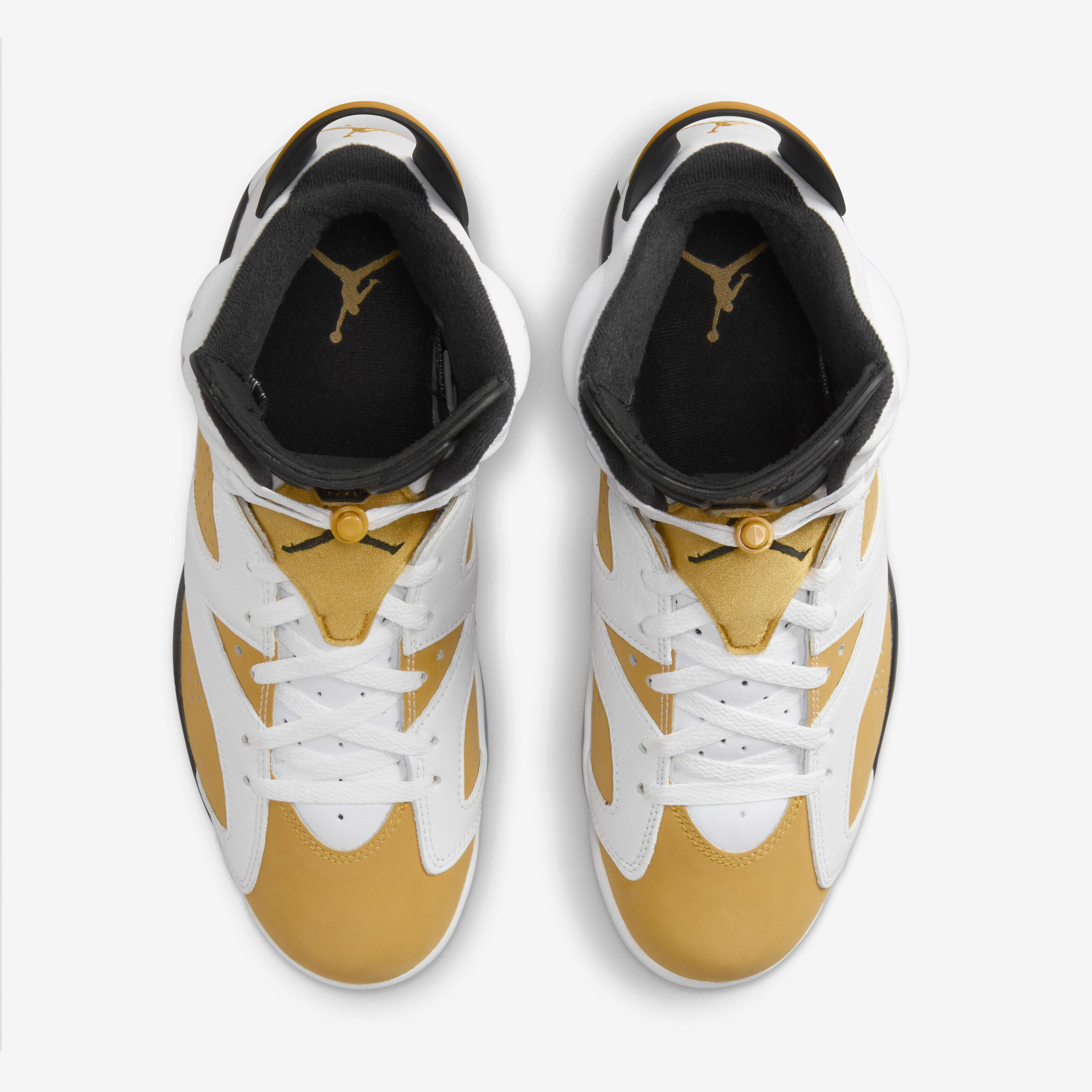 新品未使用NIKE AIR JORDAN 6RETRO YELLOW OCHRE Air Jordan 6 Retro Yellow Ochre (CT8529-170, White/Black