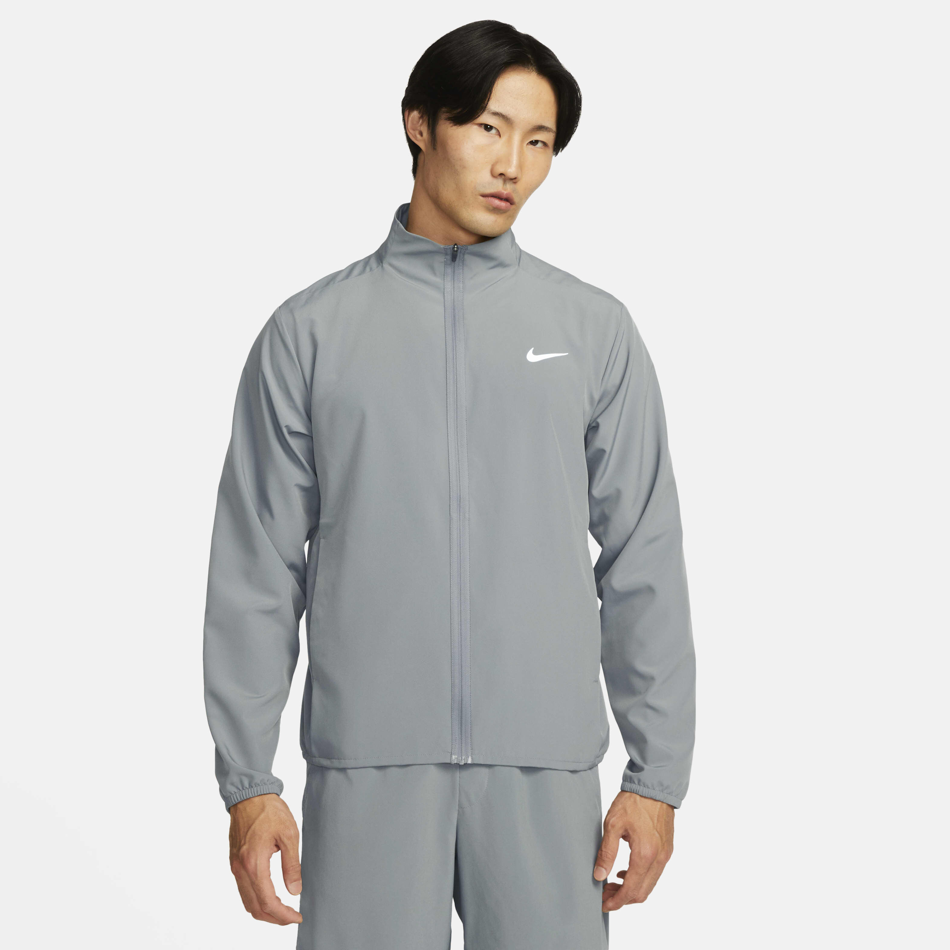 Buy Nike Form Men s Dri FIT Versatile Jacket Smoke Grey Nike UAE Official