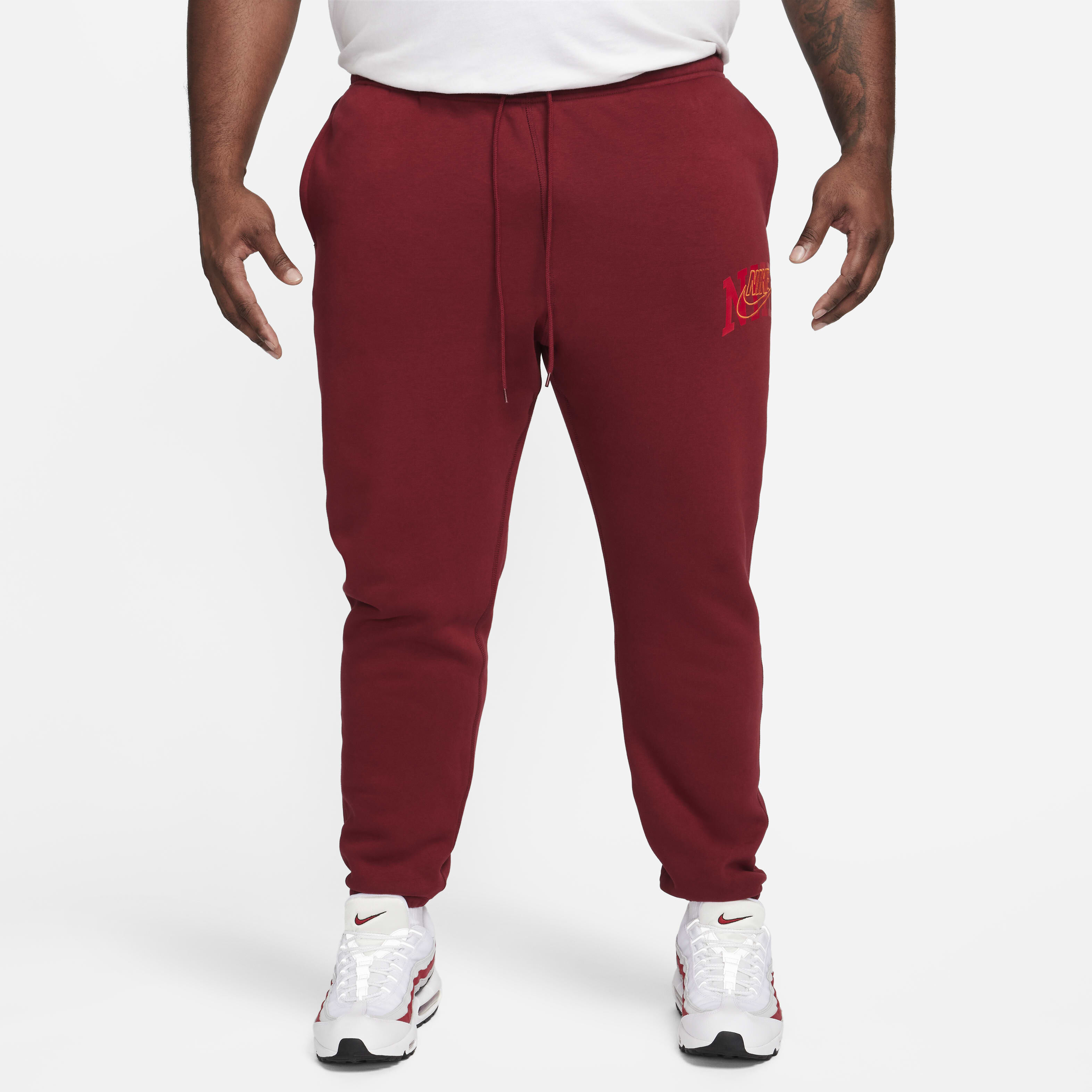 Buy Nike Club Fleece Men s Cuffed Trousers Nike UAE Official