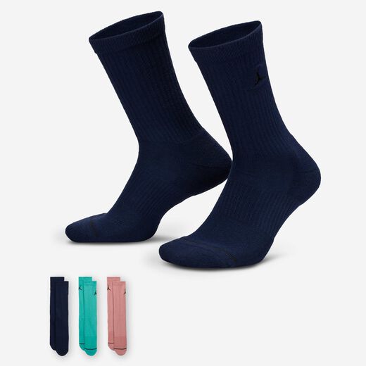 Jordan Socks-JRDN, Jordan, Everyday Crew Socks (3 pairs) Jordan Socks-JRDN, Jordan, Everyday Crew Socks (3 pairs)