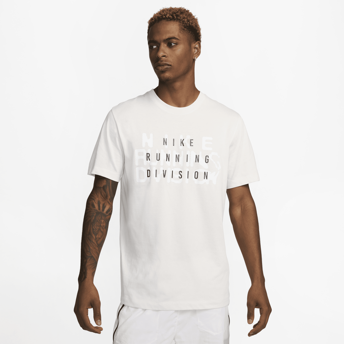 Mens white nike dri fit deals shirt