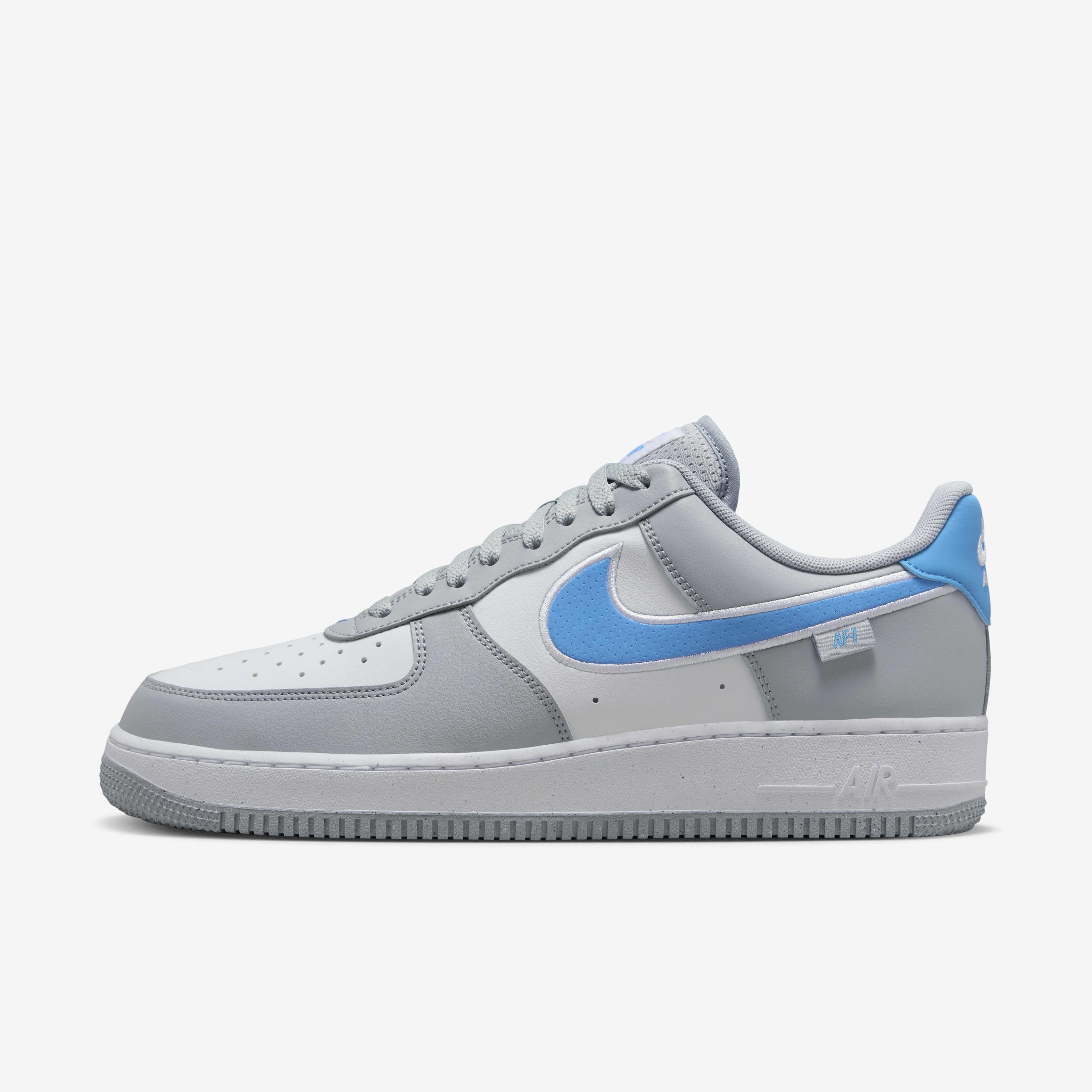 air force 1 07 ess white grey