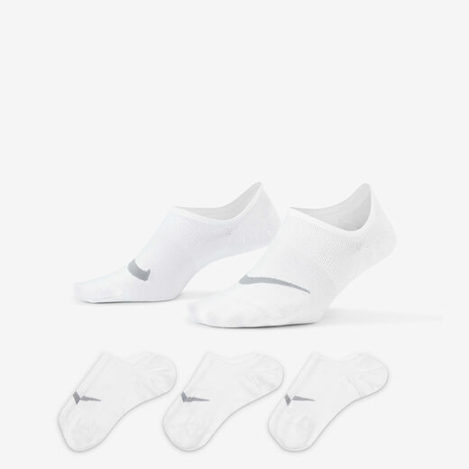Socks-Nike, Nike Everyday Plus Lightweight, Women's Training Footie Socks (3 Pairs)