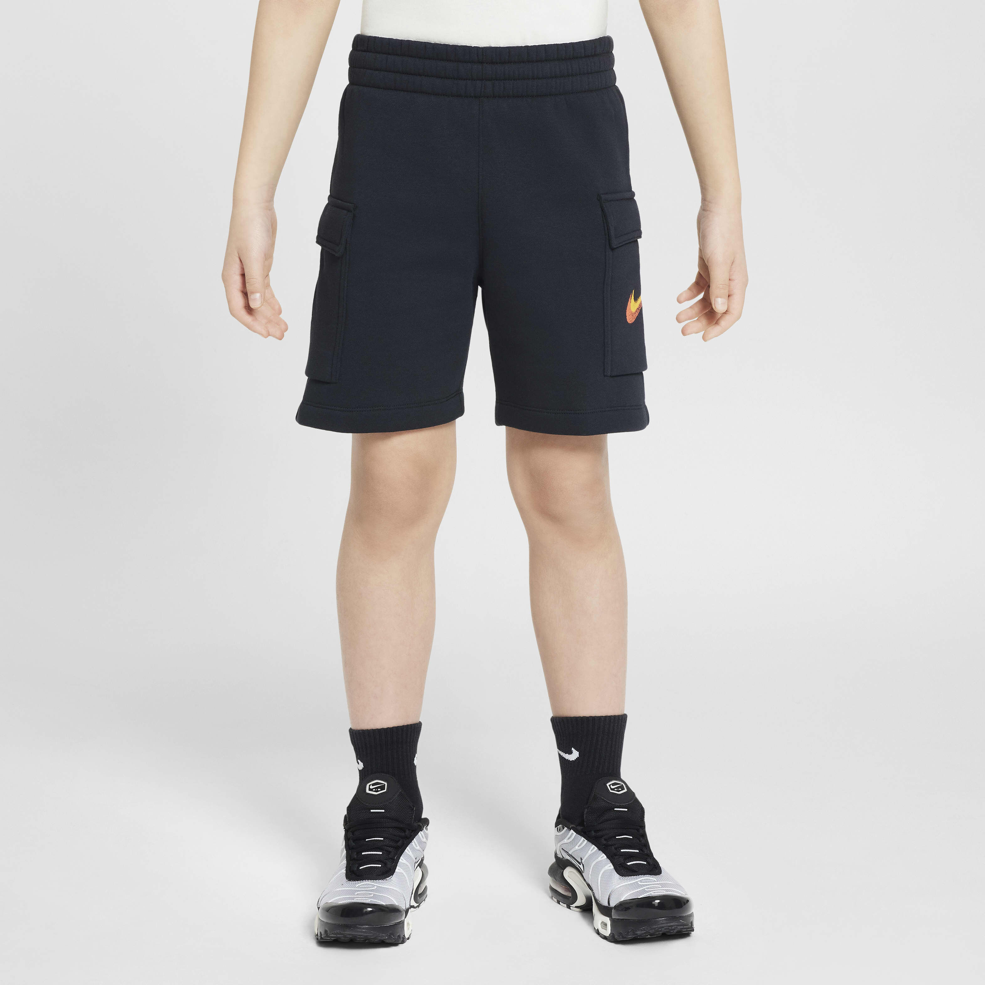 Youth nike fleece shorts top