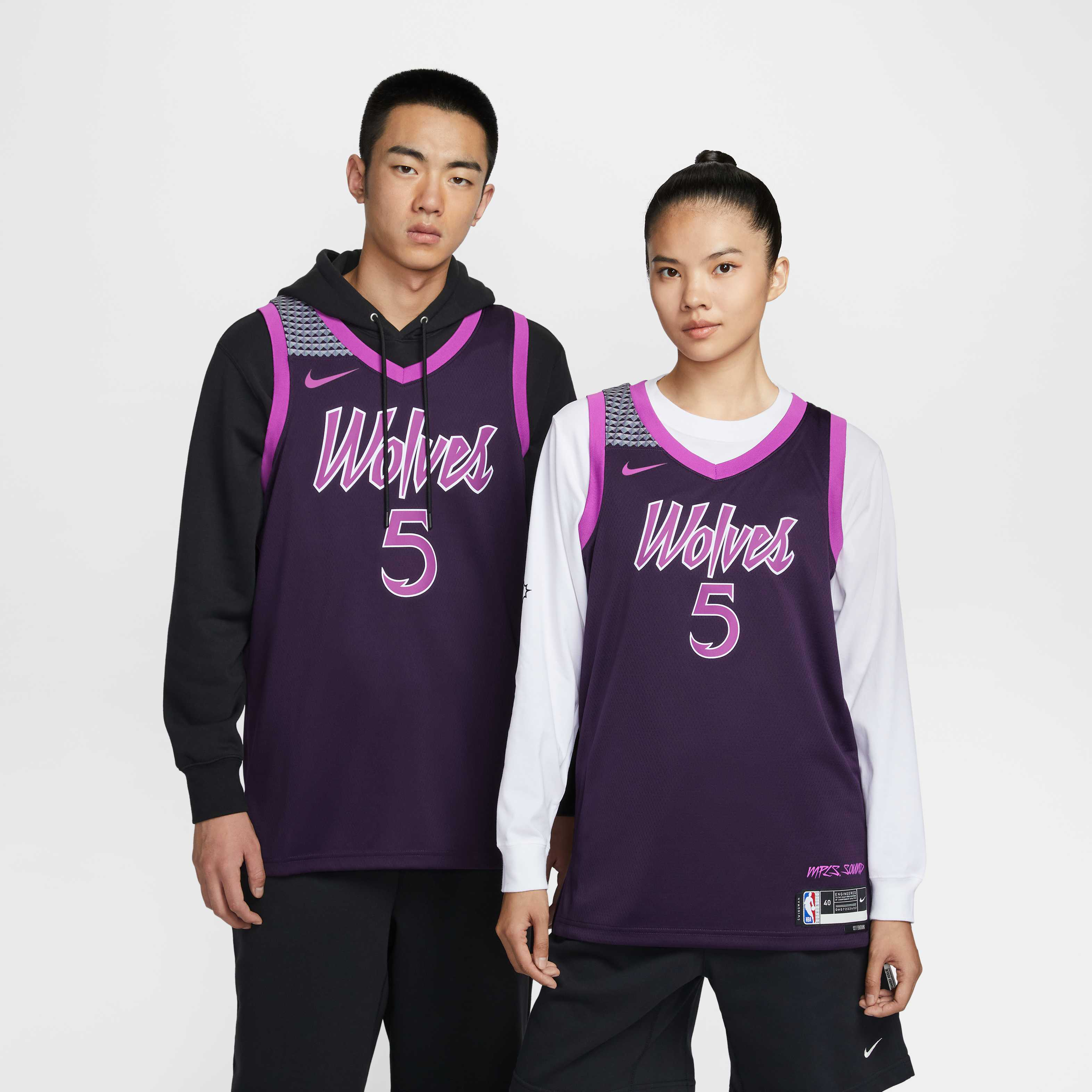 timberwolves jersey purple