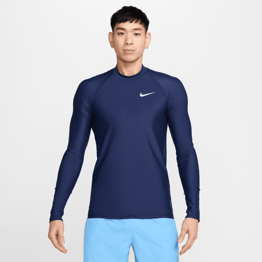 Men's Swimwear-Nike Swim, Nike Swim Whitewater, Men's Long-Sleeve Rashguard