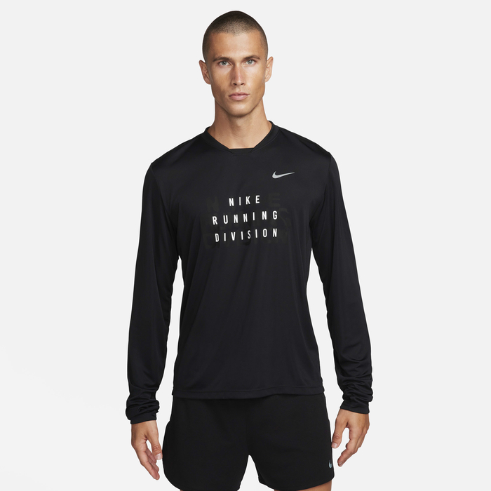 Run Division Nike Running Full Sleeve Nike Miler Run Division