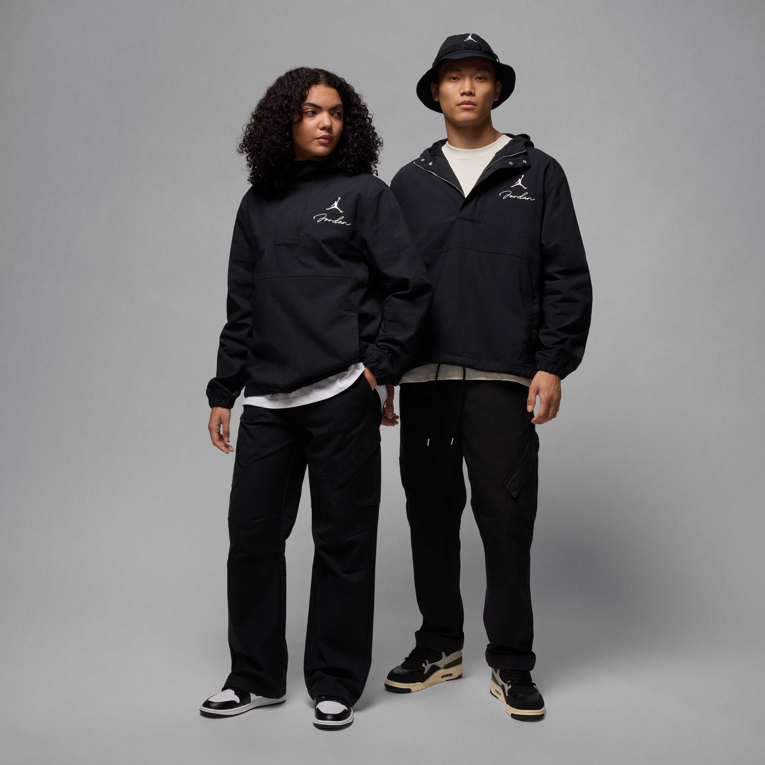 Buy Jordan MVP Men's Anorak Jacket - Black/Sail/Sail @ Nike UAE