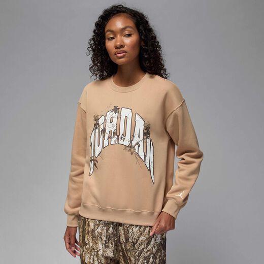 Hoodies & Sweatshirts-JRDN, Jordan Brooklyn Fleece, Women's Realtree Crew-Neck Sweatshirt