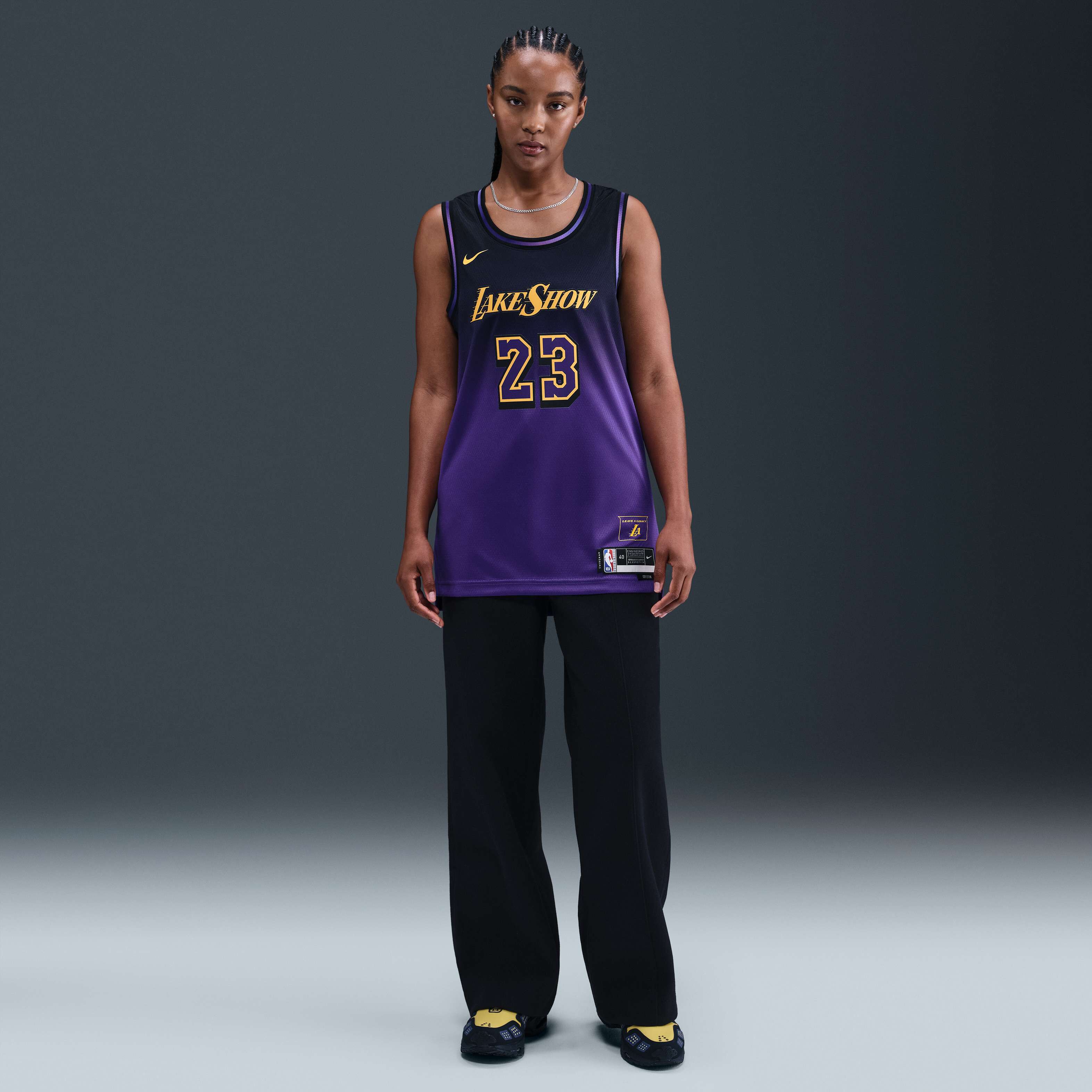LeBron James Los Angeles Lakers 2024/25 City Edition image number 5