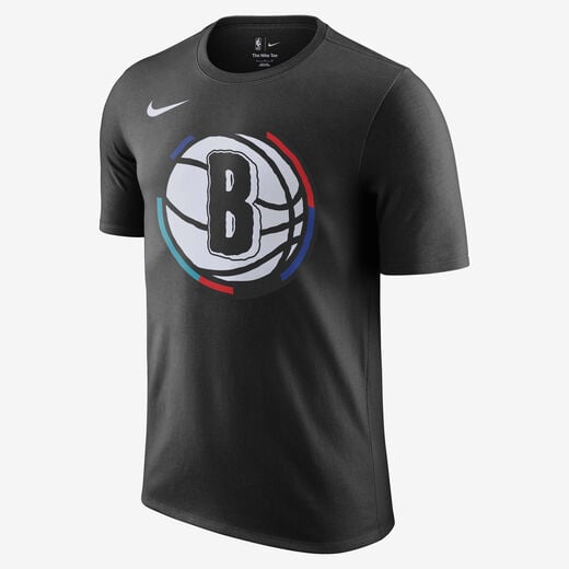T-Shirts & Tops-Nike, Brooklyn Nets Essential City Edition, Men's Nike NBA T-Shirt