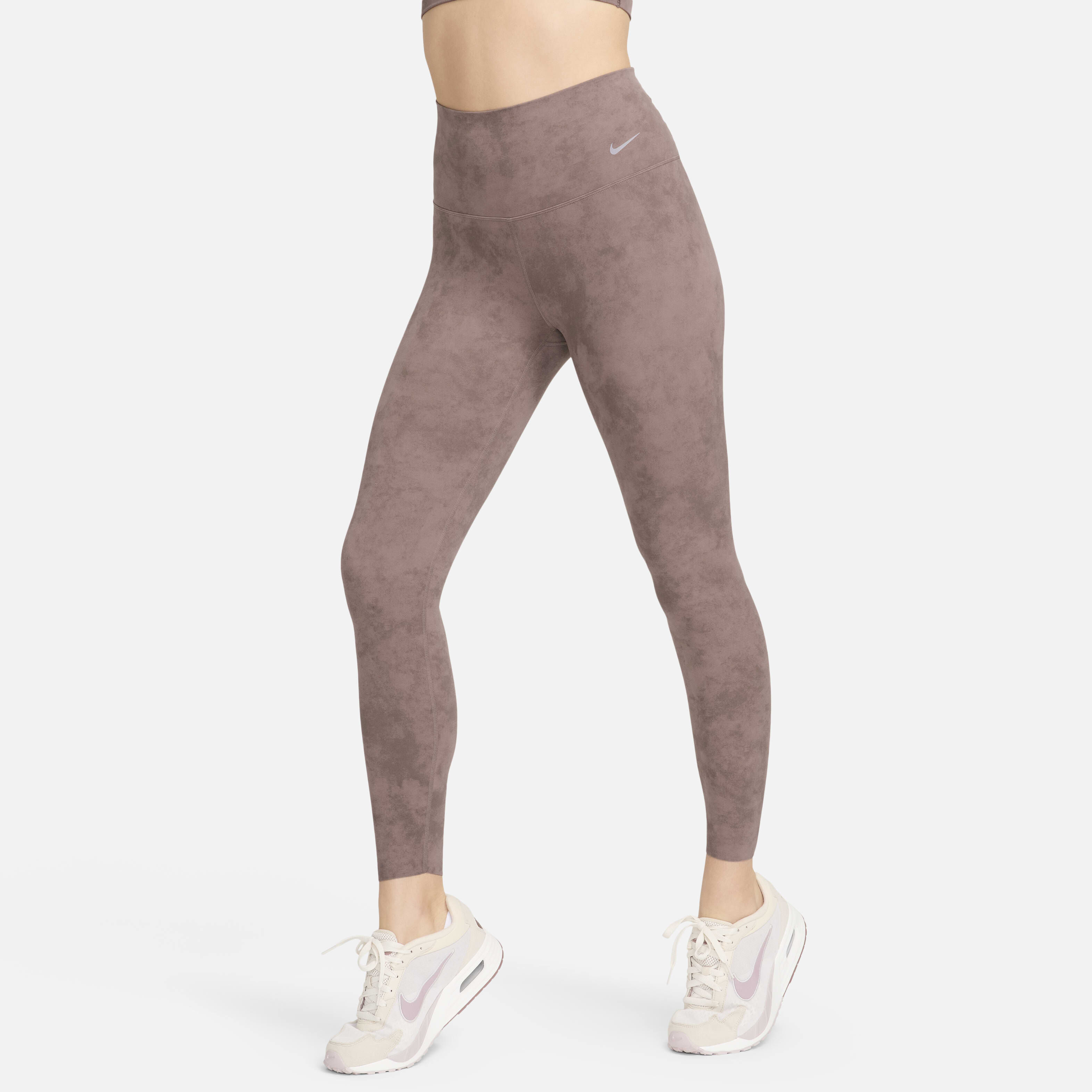 Nike running power leggings in smokey mauve best sale