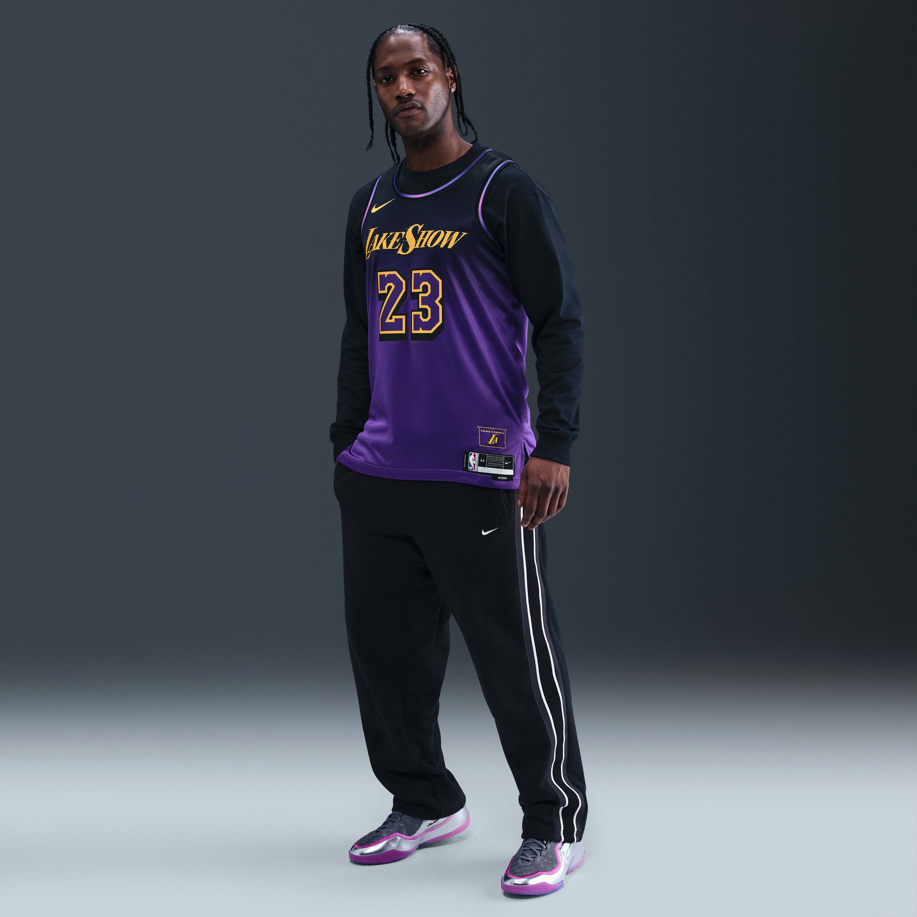 LeBron James Los Angeles Lakers 2024/25 City Edition image number 6