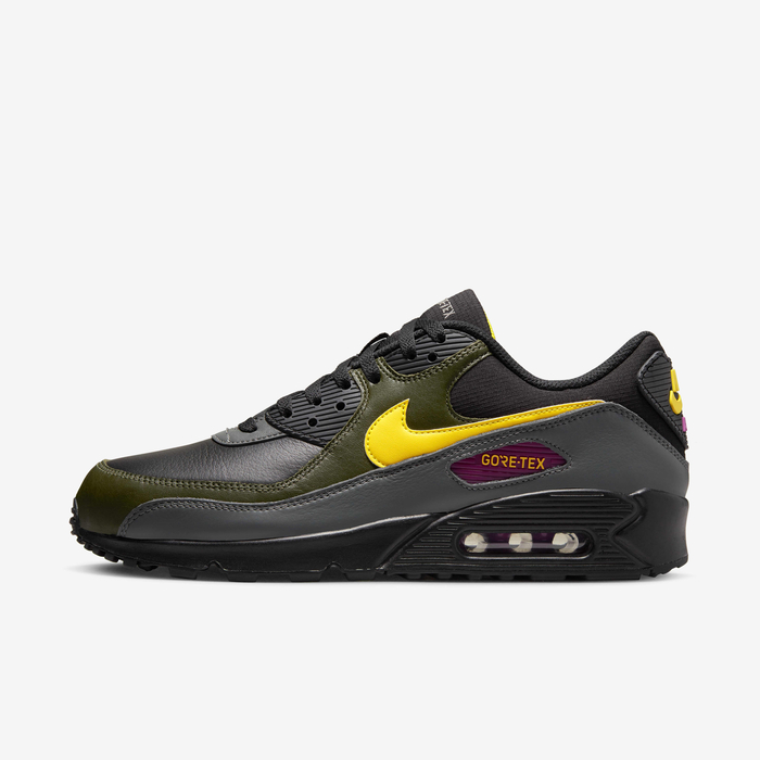 Buy Nike Air Max 90 GORE-TEX Shoes Black/Cargo Khaki/Iron Grey