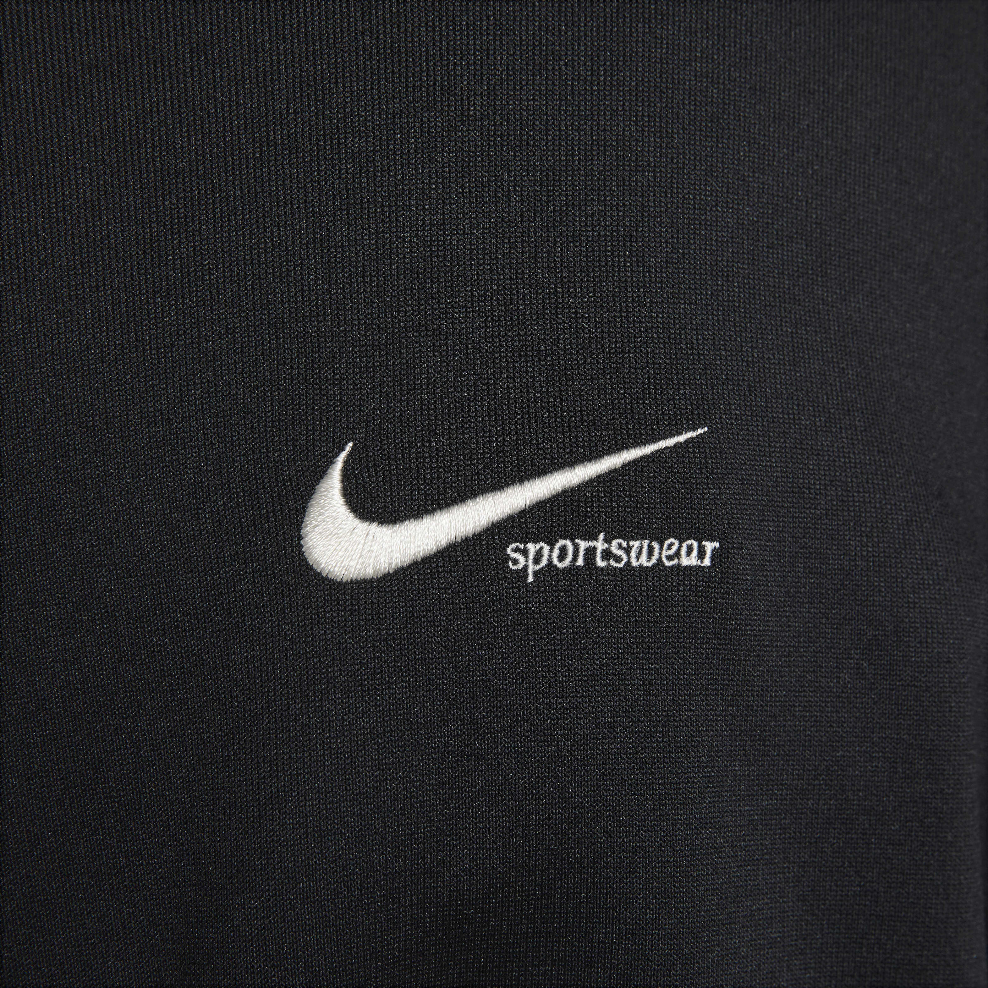 Buy Nike Sportswear Collection Women s Oversized Cropped Tracksuit Jacket Black Light Orewood Brown Nike UAE Official