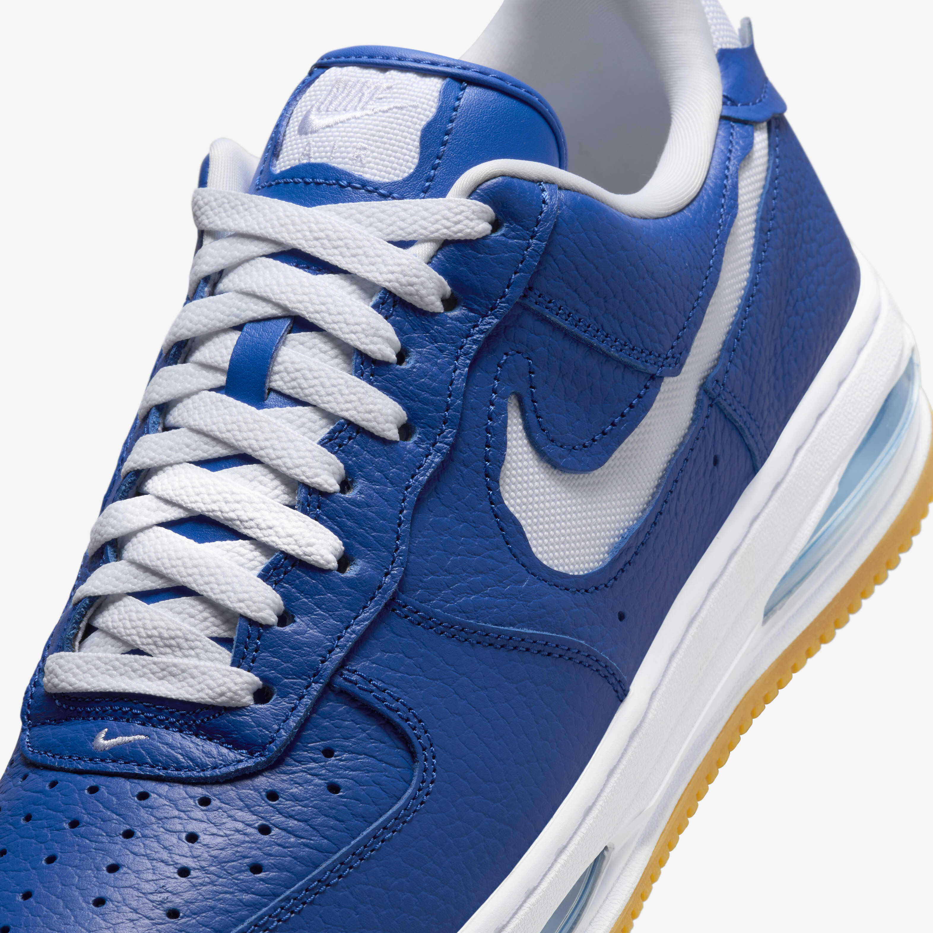 Buy Nike Air Force 1 Low EVO Men s Shoes Team Royal Aquarius Blue Gum Yellow White Nike UAE Official