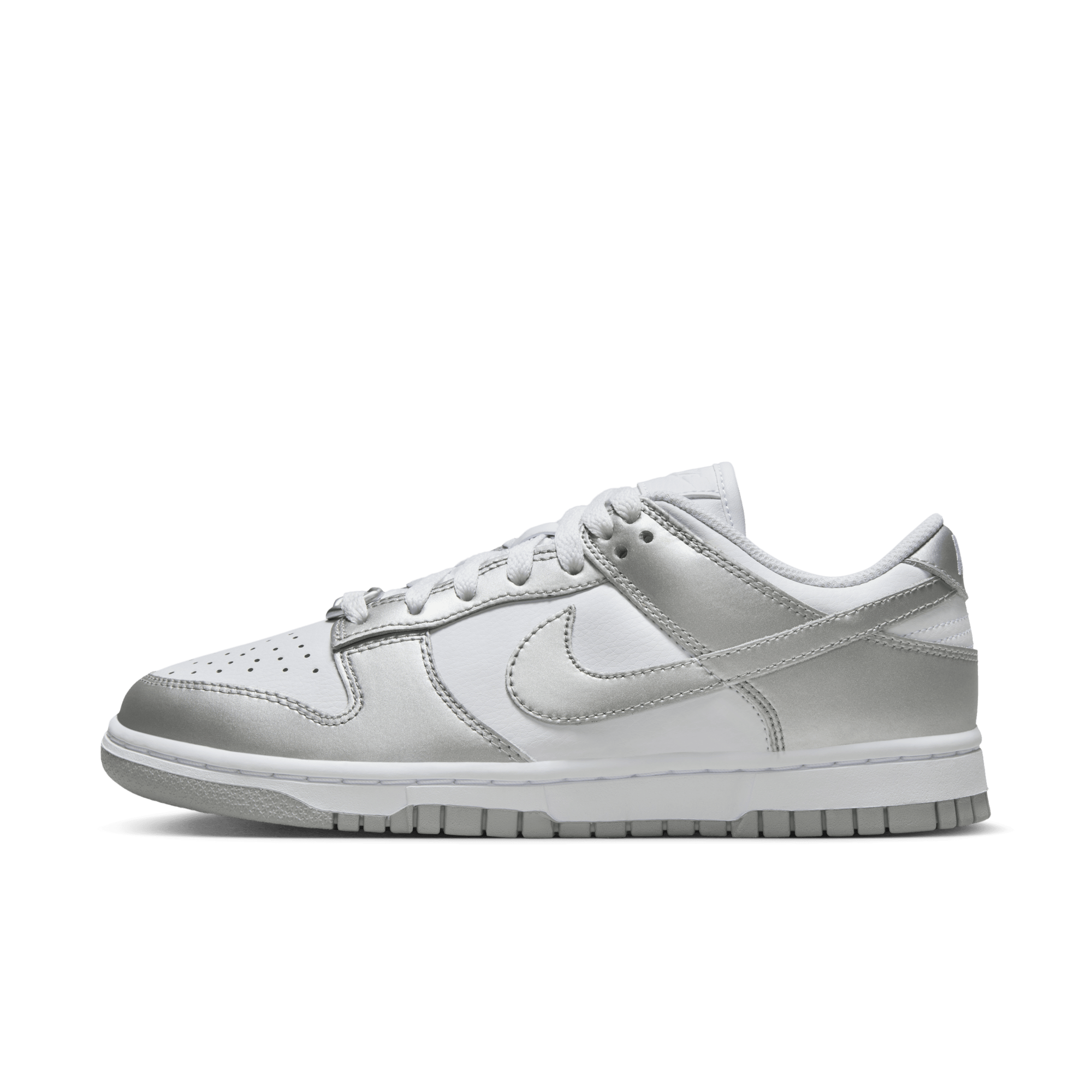 Nike dunk silver clearance