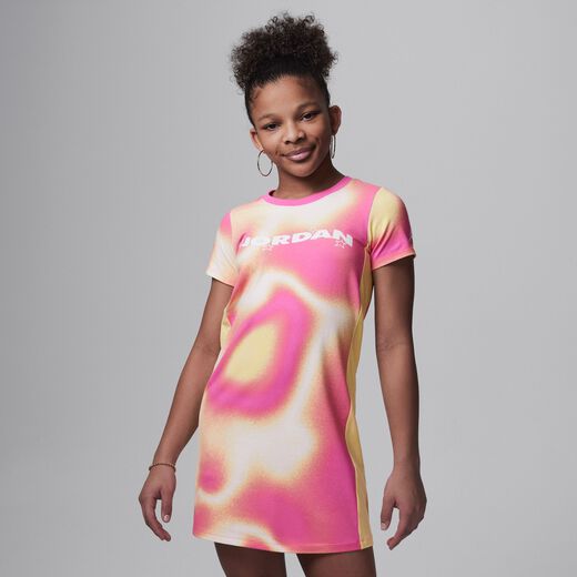 Skirts & Dresses-Jordan, Jordan Lemonade Stand, Big Kids' Dress