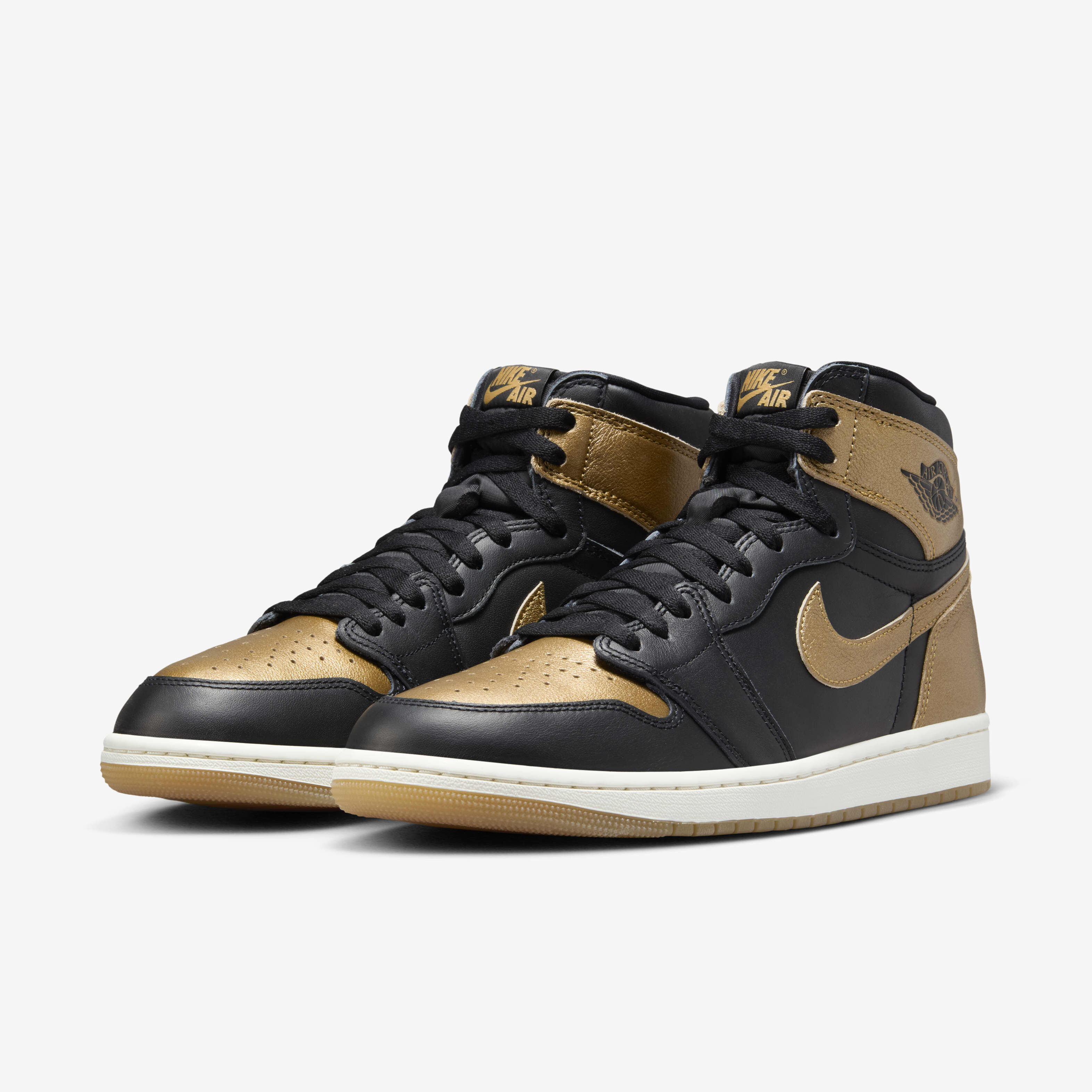 Nike jordan black gold cheap