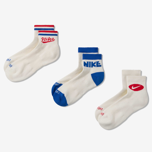 Men's Ankle Socks Sale-Nike, Nike Everyday Plus, Ankle Socks (3 Pairs)